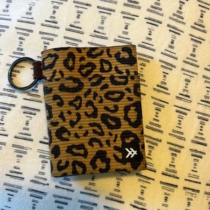 Cheeta Print Card Holder